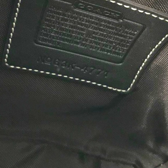 Coach Phoebe E3K-4771 Authentic Brown Logo Mini Bag Purse, silver hardware - Picture 5 of 12